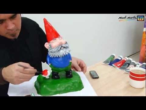 Art Lesson: How to Make Your Own Garden Gnome Using Air-Hardening Clay
