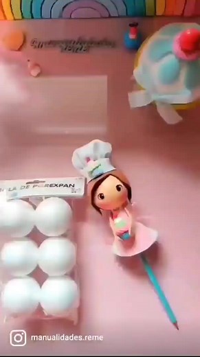 Tutorial de manualidades: Fofucha Chef de Goma Eva Paso a Paso