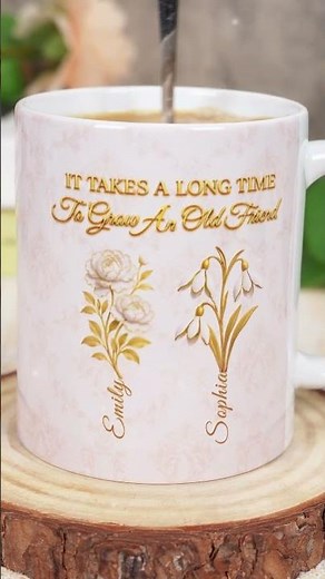 My Vintage Friend - Personalized Custom Coffee Mug