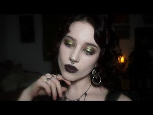 gothic holiday makeup tutorial ⋆❅ ‧͙ * ❆