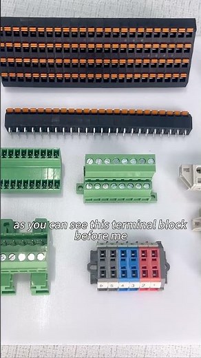 How to use terminal block #connector