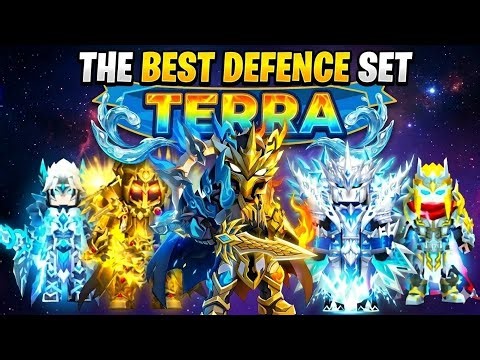 Omg! 😱 TERRA SET AND SWORD IS JUST INSANE ll TESTING+REVIEWING BLOCKMAN GO SKYBLOCK