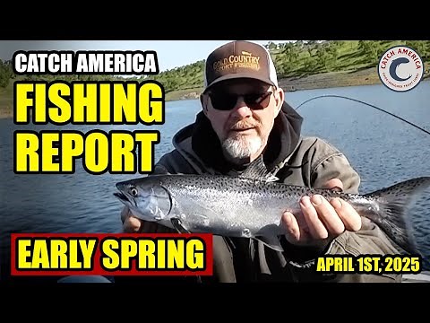 Catch America Weekly Fishing Report – April 1, 2025, Shasta, Don Pedro, Berryessa & More