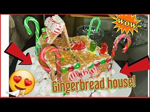 How to make a gingerbread house out of graham crackers!!