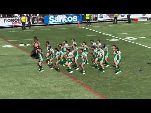 Cook Island intimidating Pe’e Haka vs Fiji Bati