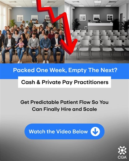 Cash & Private Pay Providers: Does your patient schedule look like a rollercoaster? Packed week. Then a week of stressful gaps and cancellations. Packed again. Then crickets. This inconsistency is killing your ability to grow. You're already doing well, $40K, $50K, maybe $60K a month. But how can you confidently hire that next provider or invest in new equipment when you can't predict your revenue next month? The "hope and pray" model of marketing is no way to run a six-figure business. Here's w