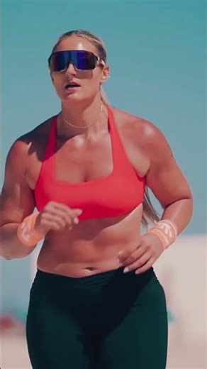 Woman's Crossfit athlete workout #motivation #crossfit #shorts