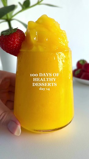 17K views · 285 reactions | 3-ingredient Healthy Mango Slushie朗 This is such a refreshing and yummy treat for the rest of the summer☀️ #healthydessertrecipes #vegandessert #easyrecipe #slushies #slushy #healthyrecipes #healthyrecipeideas #quickrecipes #easyrecipesathome #summerrecipes | Fitfoodieselma | Facebook