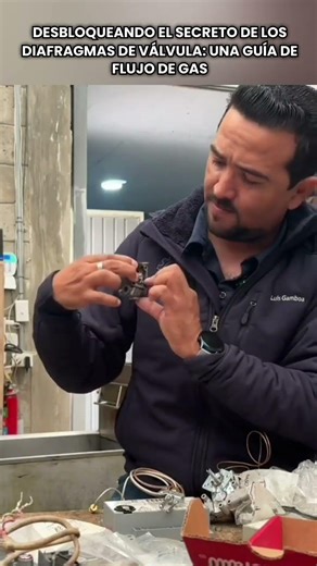 ¿Tu válvula de gas no abre? El secreto del Diafragma y los 15 segundos críticos ⏱️