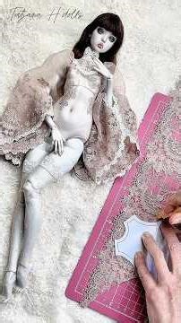 Pattern Body with ballon sleeves for Popovy sisters VENUS 1/4 BJD dolls + Sewing Tutorial DEMO