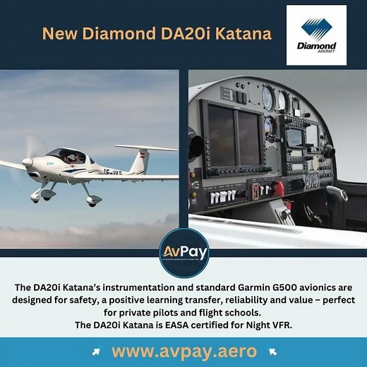 New Diamond DA20i Katana for sale by Diamond Aircraft Industries