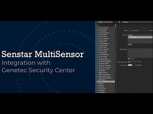 Senstar MultiSensor Genetec Integration