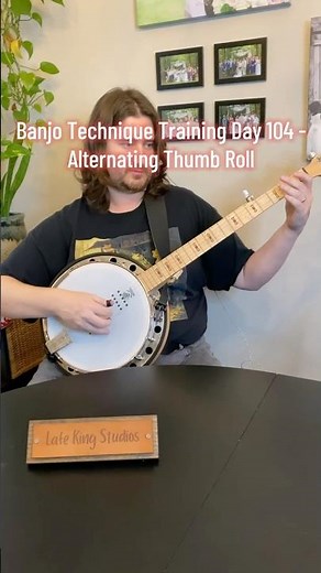 Banjo Technique Training Day 104