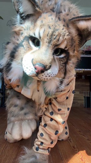 DIY Lynx Therian Mask by Lavicatt