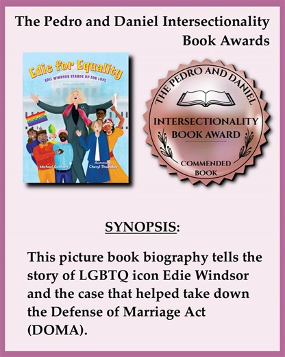 Federico Erebia | . The Pedro and Daniel Intersectionality Book Awards has released its 2026 Commended Books lists! THE 2025 PICTURE BOOK & GRAPHIC NOVEL... | Instagram