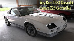 7.8K views · 285 reactions | Check out this rare 1983 Chevrolet Camaro Z28 convertible, from Country Classic Cars in Staunton, IL. These cars were converted by a company called Autoform Corp, from 1983-87. Less than 1,000 were built. Thanks for taking a look! | Ramblin Around TV | Facebook