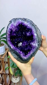 Amazing amethyst geode! 💜💜 #geology #GeologyPage #minerals #amethyst #geode | Geology Page