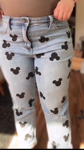 Stylish Mickey Mouse Jeans for Touch of Disney Event