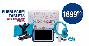 7.2K views · 61 reactions | Give your kids the world, without having to worry. Bubblegum Tablets give your child fun, educational apps and software that will assist in their development; improving hand-eye coordination, speech and literacy. All tablets are pre-loaded with parent control software to make sure they’re protected. Available at #CheckersHyper while stocks last!” | Checkers | Facebook
