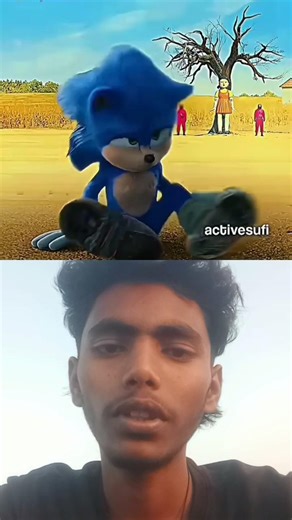 Sonic in Squid Game 🤯 | Sonic3 Squid Game 2 |Phonk#sonic#sonicthehedgehog#squidgame#shorts