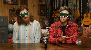 48K views · 642 reactions | Rhett and Link put their taste buds to the test to see if they can guess the flavors of these sweet & savory jellies! Don't miss the finale of #InsideEats TONIGHT at 11|10c. Stream it the same day on discovery+. #discoveryplus | Food Network | Facebook