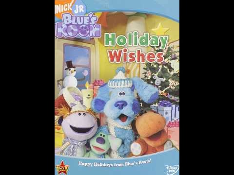 Blue's Room Holiday Wishes 2004 DVD Opening