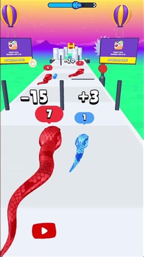 SNAKE RUN 3D | SNAKE GAME #ytshorts #snakegame #popular #trendingshorts