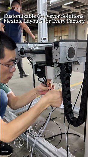 Industrial Conveyors Ensuring Smooth Production Lines #conveyor #machine #factory #conveyors#cnc