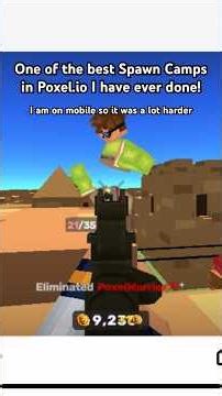 I spawn camped in Poxel.io and almost killed the whole server