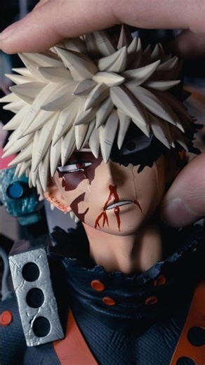Ma réalisation de Bakugo en impression 3D ! 🙂‍↕️ #bakugo #anime #3dprinting