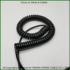 [Hot Item] Customized AWG26 TPU Mechanical Keyboard Curly Spiral Coiled Cable