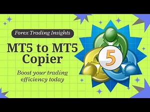 MT5 to MT5 Copy Trading | Trade copier for MT5 Complete Demo and Setup Guide #forex #copytrading