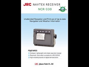 Testing JRC NAVTEX/NCR-330