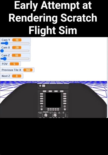 Scratch Flight Sim: Dev Update #flightsimulator #Scratch