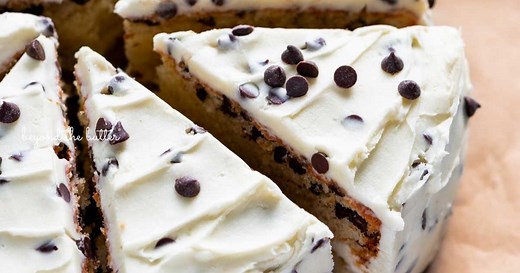 Chocolate Chip Cake - Beyond the Butter