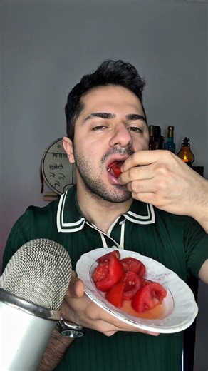 SULU DOMATES ASMR 🍅 TÜRKÇE ASMR 🔥 YEMEK SESİ