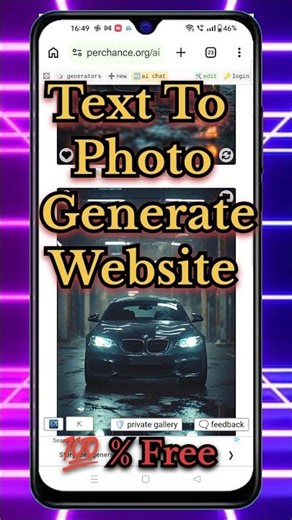 Text To Photo Generate Website | #viral #update #smartphone #tech #shortsfeed #tricks #mrhacker