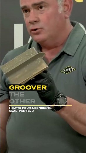 How to cut concrete control joints | #Sakrete Pro Tips