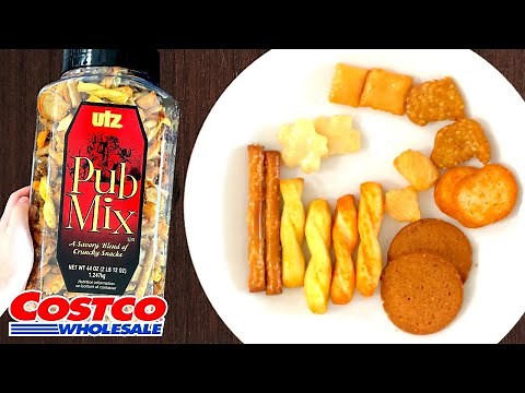 UTZ Pub Mix (A Savory Blend of Crunchy Snacks) - Costco Product Review