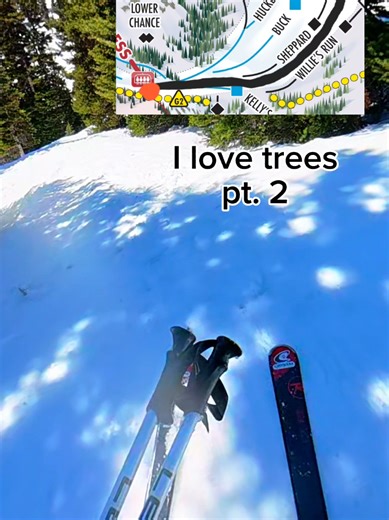 I thought a warning sign was a free pole😔 #skiingtiktok #fyp #washington #ski