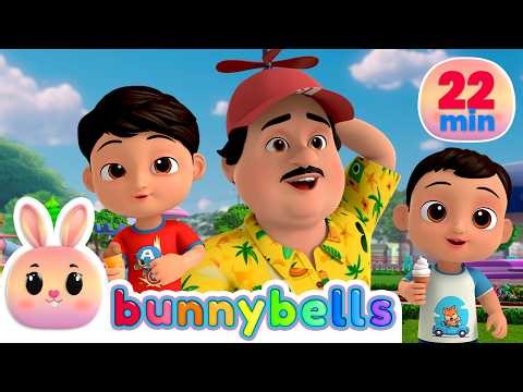 Re Mama O Mama Re | रे मामा ओ मामा रे + More Popular Hindi Nursery Rhymes | BunnyBells