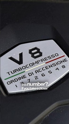 The SECRET behind the Lamborghini URUS V8 engine…😱 #lamborghini