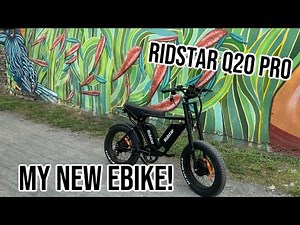 My New eBike! Ridstar Q20 Pro First Ride