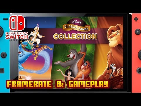 Disney Classic Games: Aladdin, Lion King & Jungle Book - (Nintendo Switch) - Framerate & Gameplay