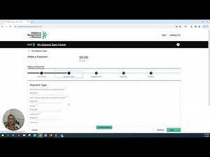 Tutorial - How to Make an Alabama Individual Tax Online Payment