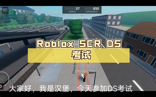 Roblox SCR DS 考试