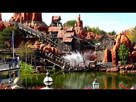 [4K] ビッグサンダー・マウンテン Big Thunder Mountain Disneyland Paris