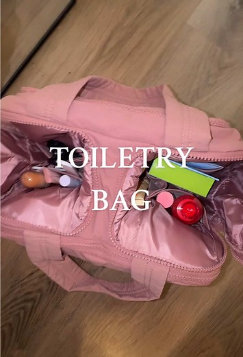 When I first got this bag I wasn’t sure what to think, but I do like how the two separate compartments make it easy to see everything you pack & you can like stand it all up in the little side pockets. Oh and the color, perfection!!! What do you think?! #fashiondeals #bagsmarttotebag #toiletrybag #tiktokshopblackfriday #tiktokshopcybermonday