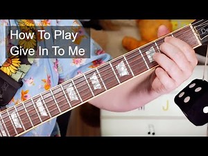 'Give In To Me' Michael Jackson (With Slash) Guitar & Bass Lesson