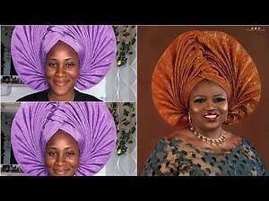 2020 TRENDY GELE TUTORIAL
